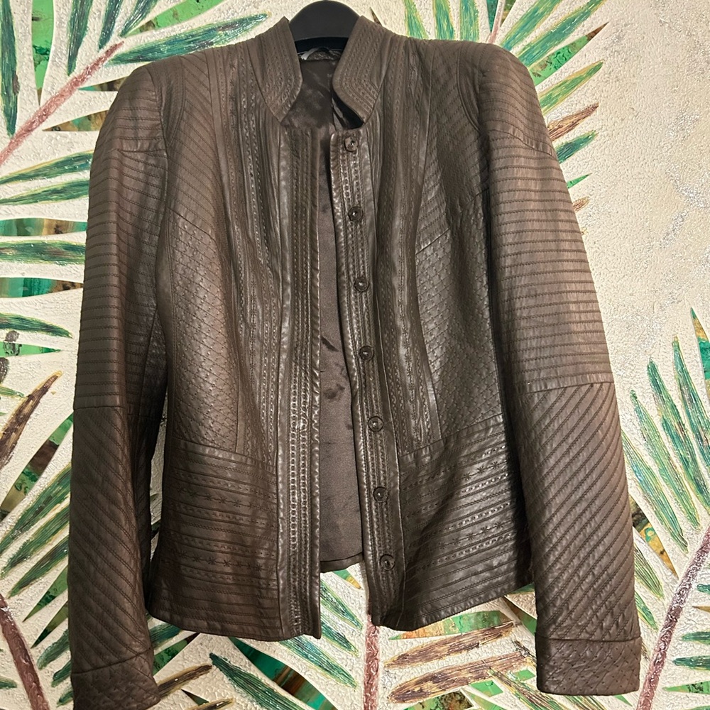 Brown Leather Jacket